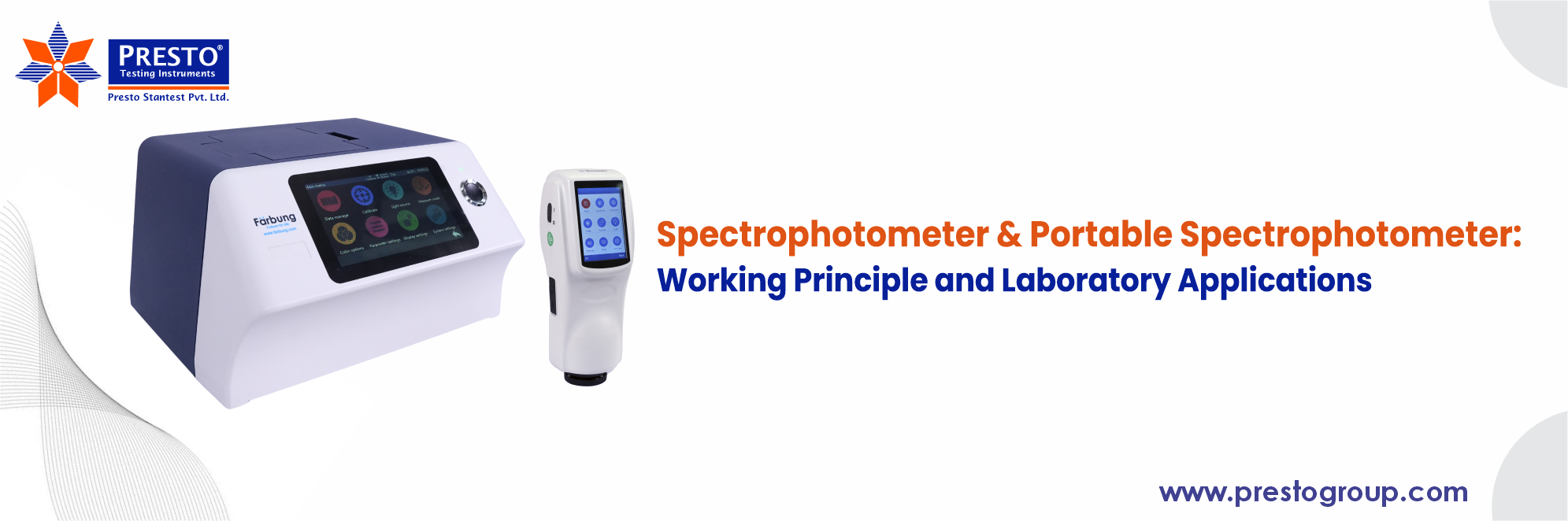 Spectrophotometer & Portable Spectrophotometer: Working Principle and Laboratory Applications